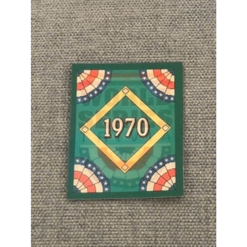 1991 Score 1970 World Series Trivia Card Baseball Card Trading Card
